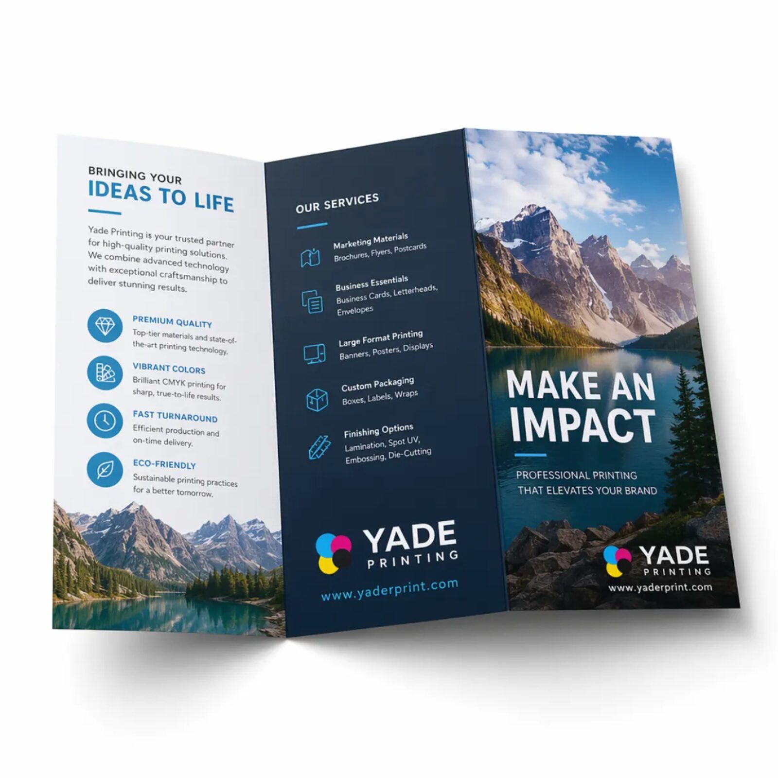 Brochure & Flyer Printing - Yader Printing